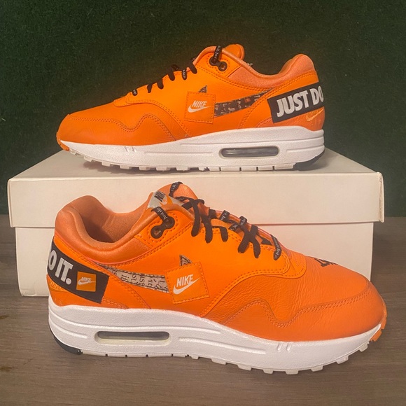 Nike Air Max 1 ‘Just Do It Total Orange’ size 8 - Picture 4 of 11
